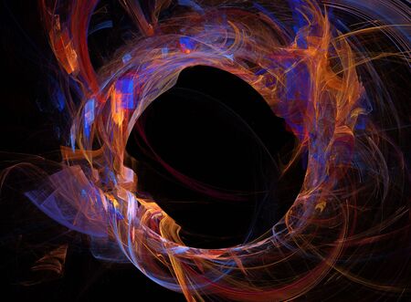 Beatiful color fractalの写真素材