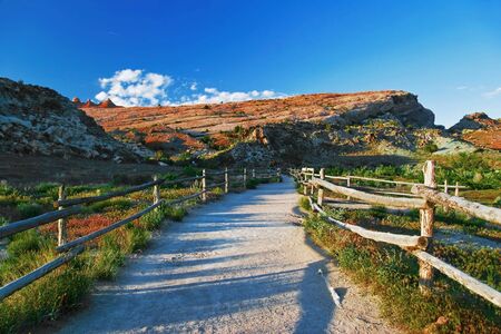 Sunny day in Arches Canyon. Utah. USAの写真素材