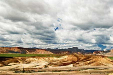 Landscape of Utah state. USA