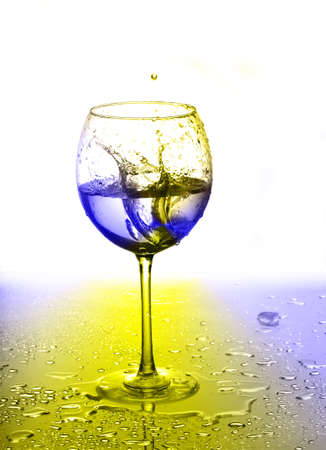 Abstract colorful glass の写真素材