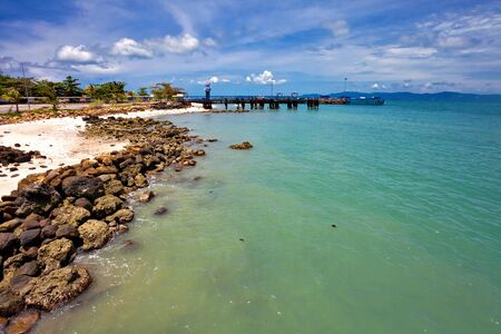 Exotic tropical beach. Thailand 