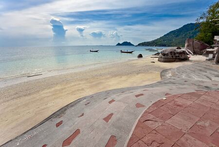 Exotic tropical beach. Thailand の写真素材