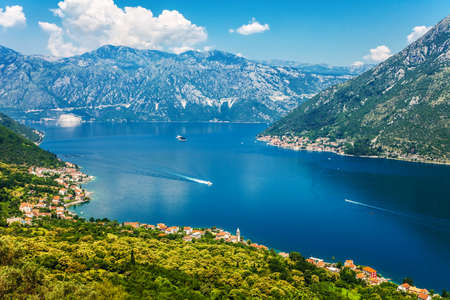Nice mountain and sea view  Kotor  Montenegro