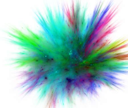 Digital abstract fractal background generated at computer.