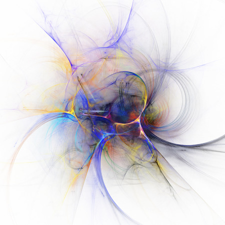 Digital abstract fractal background generated at computer.の写真素材