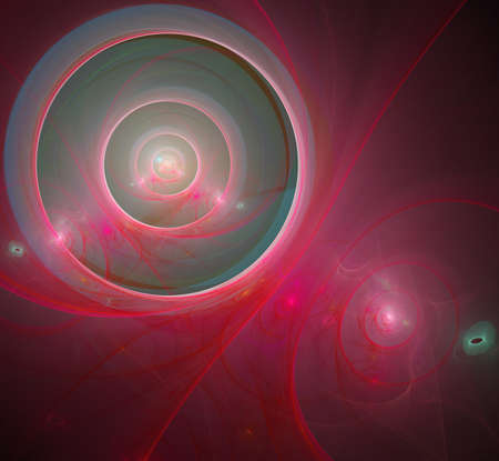 Digital abstract fractal background generated at computer.