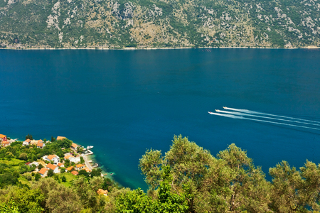 Nice mountain and sea view. Kotor. Montenegro