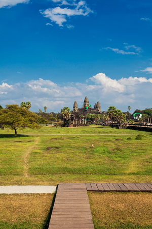 Angkor Wat Temple, Siem reap, Cambodia. の写真素材