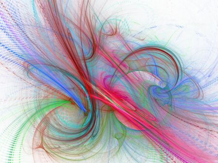 Digital abstract fractal background generated at computer.の写真素材