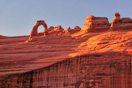 Beautiful Delicate arch in Arches National Park, Utah, USA