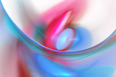 Digital abstract fractal background generated at computer.の写真素材