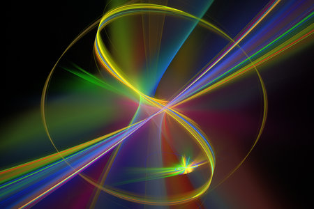 Digital abstract fractal background generated at computer.の写真素材