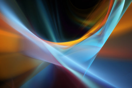 Digital abstract fractal background generated at computer.の写真素材
