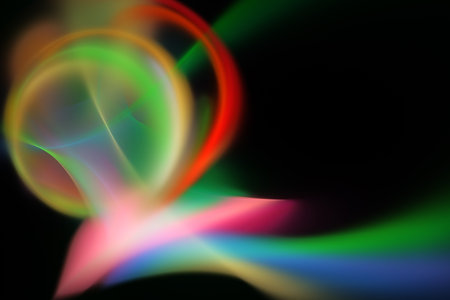 Digital abstract fractal background generated at computer.の写真素材