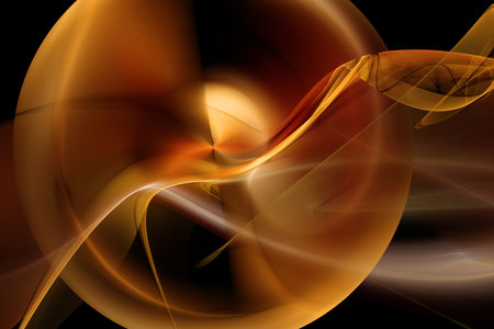 Digital abstract fractal background generated at computer.の写真素材