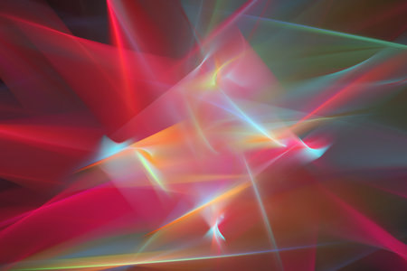 Digital abstract fractal background generated at computer.の写真素材