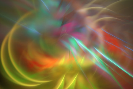 Digital abstract fractal background generated at computer.の写真素材