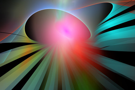 Digital abstract fractal background generated at computer.の写真素材
