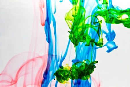 Colored Watersの写真素材