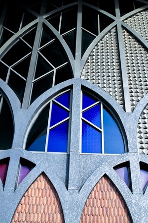 Roof Tile texture material of european medieval buildingのeditorial素材