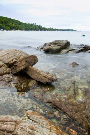 beach and tropical seaの写真素材