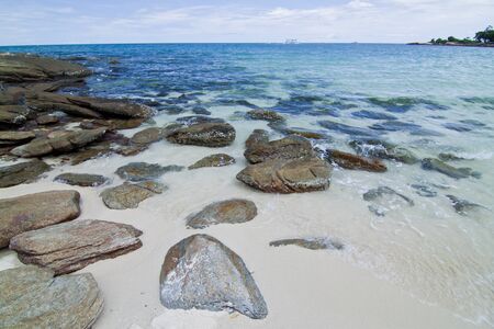 beach and tropical seaの写真素材