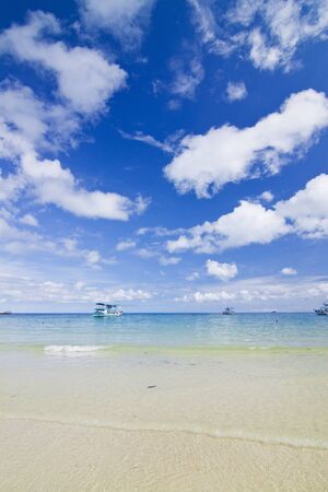 beach and tropical seaの写真素材