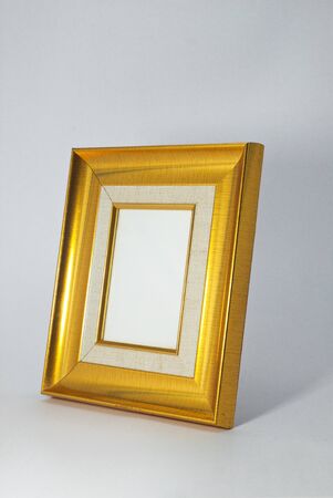 Isolated vintage photo frame の写真素材