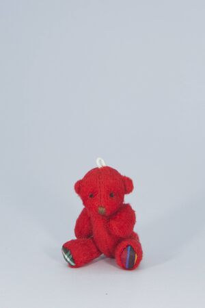teddy red bear の写真素材