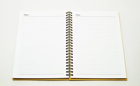 Blank Note Book For write anythings in it の写真素材