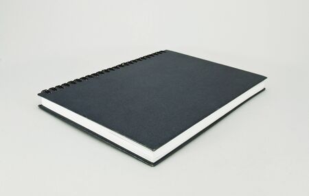 Black color Cover Note Bookの写真素材