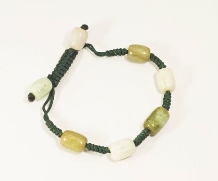 beading on white の写真素材