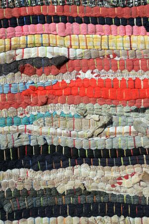 Colour fabric of handwork as a background