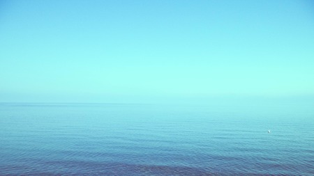 Black Sea water as nature background. Copy space, toned image.の写真素材