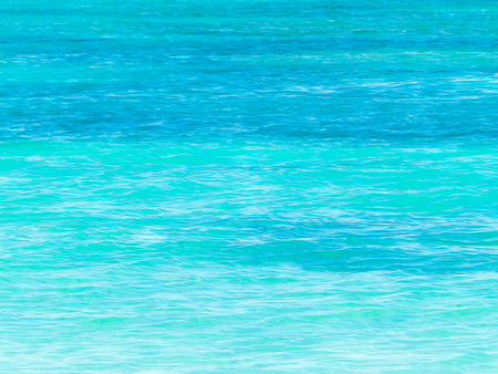 Nature background of transparent, turquoise water of Tyrrenian sea. Copy space.の写真素材