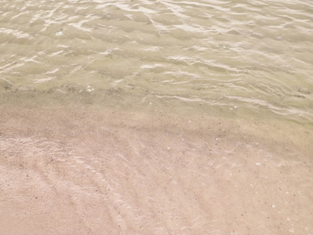 Water of the Baltic Sea as nature background. Copy space, nature concept.の写真素材