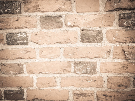 Red bricks as background. Copy soap.