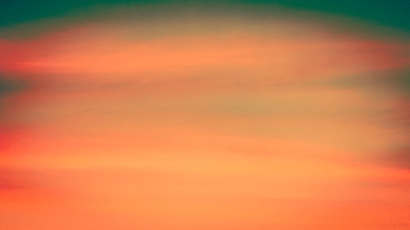Beautiful sunset sky as nature background. Copy space, nature and religion concept.の写真素材