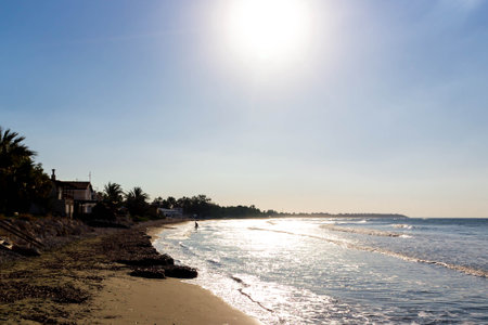 Amazing view of coastal area in Cyprus. Perivolia Beach.の写真素材
