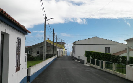 Faial da Terra is a little village on Sao Miguel Island of Azores Archipelago.の写真素材