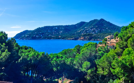 Coast of Mallorca Island. Amazing nature of this exotic island.の写真素材