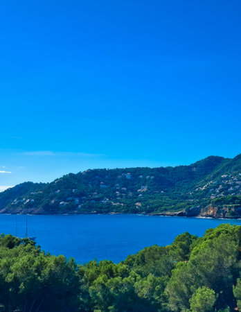 Coast of Mallorca Island. Amazing nature of this exotic island.