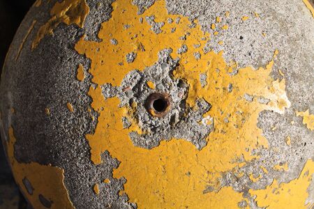 Grunge cracked concrete wall, rock texture, stone backgroundの写真素材