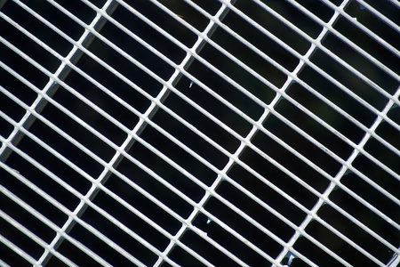 Steel ground lattice. Stainless steel texture, background for web site or mobile devices.の写真素材
