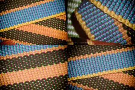 Ribbons texture, macro textile background for web site or mobile devices, fabric swatch.