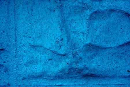 Ultra marina Cemet grunge wall texture, stone background for web site or mobile devices.