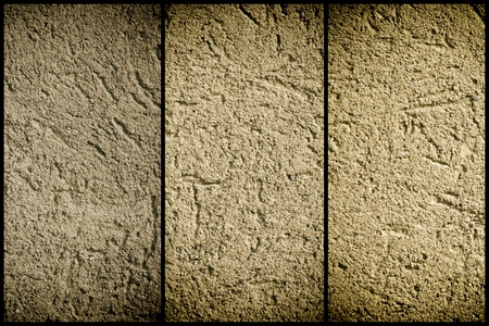Plaster concrete texture, stone surface, rock cracked background for postcard.の写真素材
