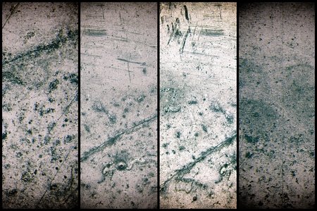 Tin texture, steel wall surface or metallic aluminium background.の写真素材