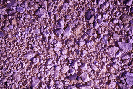 Ultra purple Ground texture, sand surface, stone background.の写真素材