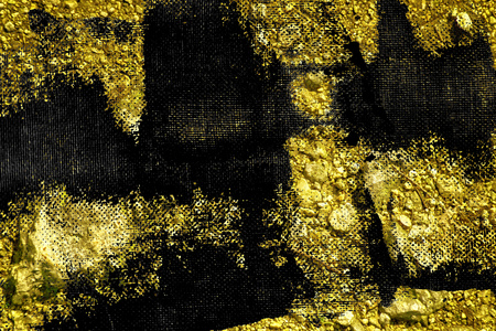 Grunge Ultra yellow Ground like on Mars, land texture, sand surface, stone background.の写真素材